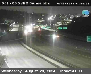 SB 5 at Carmel Mountain Rd.