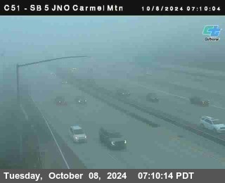 SB 5 at Carmel Mountain Rd.