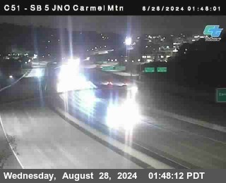 SB 5 at Carmel Mountain Rd.