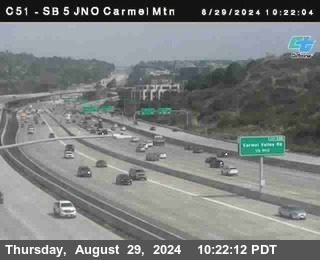 SB 5 at Carmel Mountain Rd.