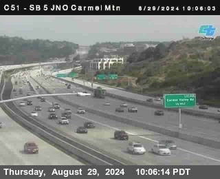 SB 5 at Carmel Mountain Rd.