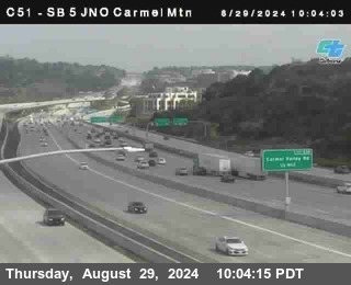 SB 5 at Carmel Mountain Rd.