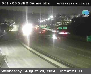 SB 5 at Carmel Mountain Rd.