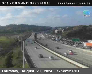 SB 5 at Carmel Mountain Rd.