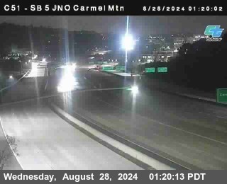 SB 5 at Carmel Mountain Rd.