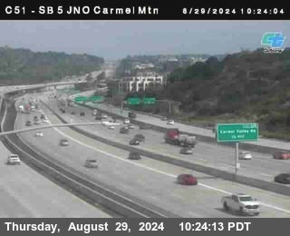 SB 5 at Carmel Mountain Rd.