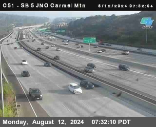 SB 5 at Carmel Mountain Rd.