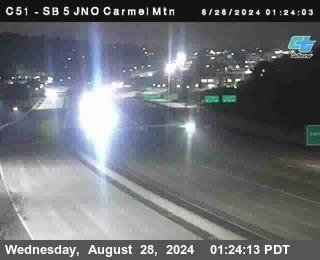 SB 5 at Carmel Mountain Rd.