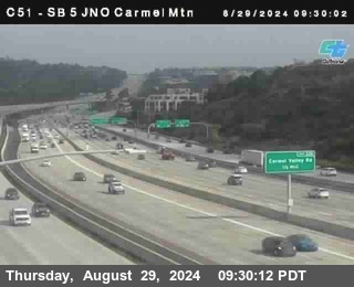 SB 5 at Carmel Mountain Rd.