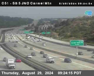 SB 5 at Carmel Mountain Rd.