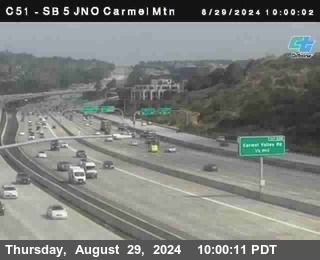 SB 5 at Carmel Mountain Rd.