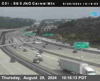 SB 5 at Carmel Mountain Rd.