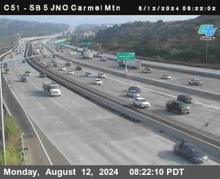 SB 5 at Carmel Mountain Rd.