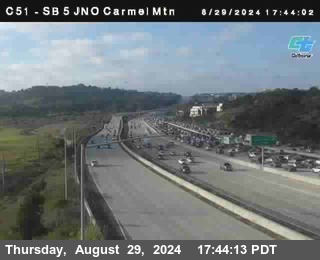 SB 5 at Carmel Mountain Rd.