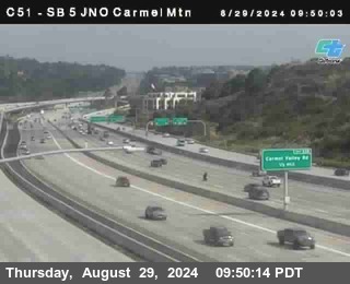 SB 5 at Carmel Mountain Rd.