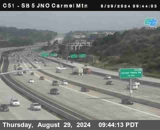 SB 5 at Carmel Mountain Rd.