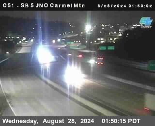 SB 5 at Carmel Mountain Rd.