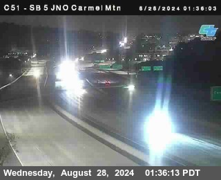 SB 5 at Carmel Mountain Rd.