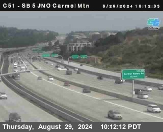 SB 5 at Carmel Mountain Rd.