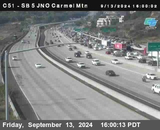 SB 5 at Carmel Mountain Rd.