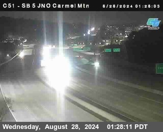 SB 5 at Carmel Mountain Rd.