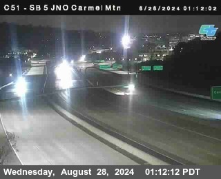 SB 5 at Carmel Mountain Rd.