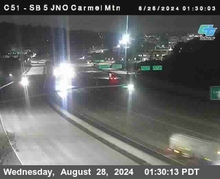 SB 5 at Carmel Mountain Rd.