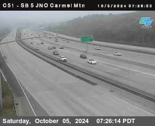 SB 5 at Carmel Mountain Rd.