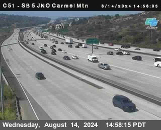 SB 5 at Carmel Mountain Rd.