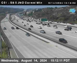 SB 5 at Carmel Mountain Rd.