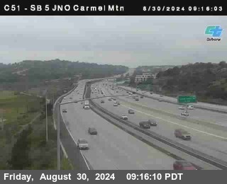 SB 5 at Carmel Mountain Rd.