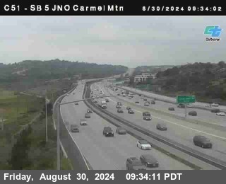 SB 5 at Carmel Mountain Rd.