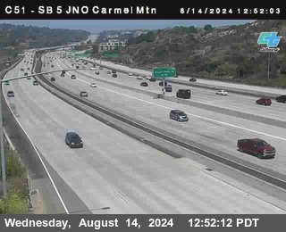 SB 5 at Carmel Mountain Rd.