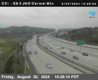 SB 5 at Carmel Mountain Rd.