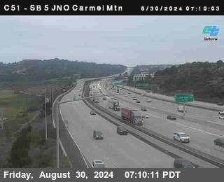 SB 5 at Carmel Mountain Rd.