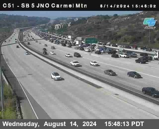 SB 5 at Carmel Mountain Rd.