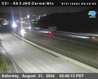 SB 5 at Carmel Mountain Rd.