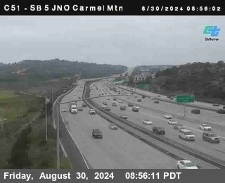 SB 5 at Carmel Mountain Rd.