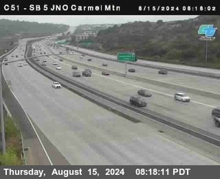 SB 5 at Carmel Mountain Rd.