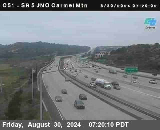 SB 5 at Carmel Mountain Rd.