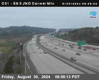 SB 5 at Carmel Mountain Rd.