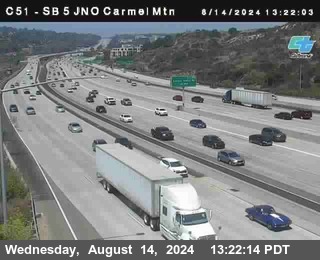 SB 5 at Carmel Mountain Rd.