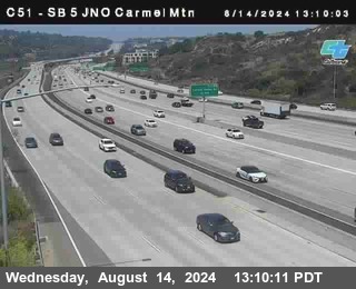 SB 5 at Carmel Mountain Rd.