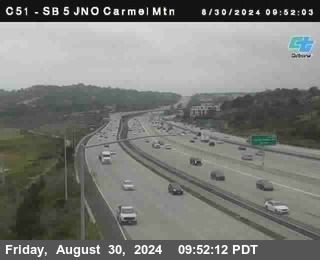 SB 5 at Carmel Mountain Rd.