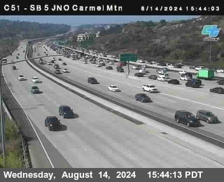 SB 5 at Carmel Mountain Rd.