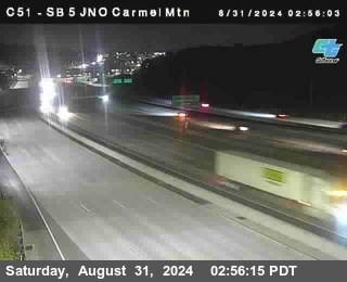 SB 5 at Carmel Mountain Rd.