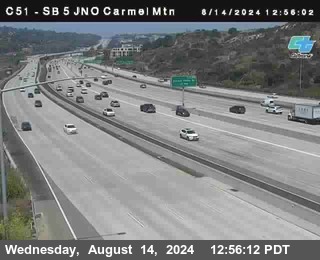 SB 5 at Carmel Mountain Rd.