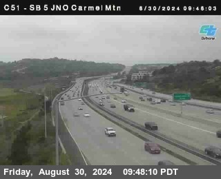 SB 5 at Carmel Mountain Rd.