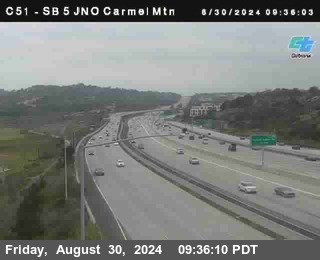 SB 5 at Carmel Mountain Rd.