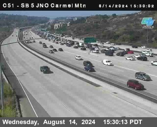 SB 5 at Carmel Mountain Rd.